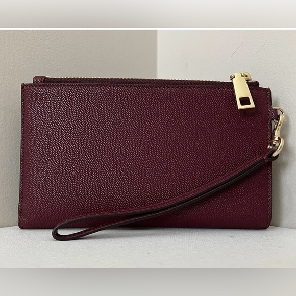 New Marc Jacobs BRB Phone Wallet Wristlet Pomegranate - Picture 3 of 6